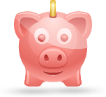 Bank pig icon